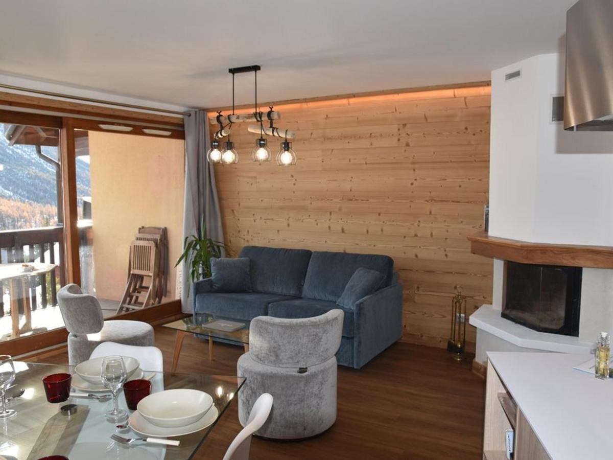 Duplex Renove 3 Chambres Avec Wi-Fi, Garage, Balcon Sud, Proche Pistes A Montgenevre - Fr-1-266-162 외부 사진